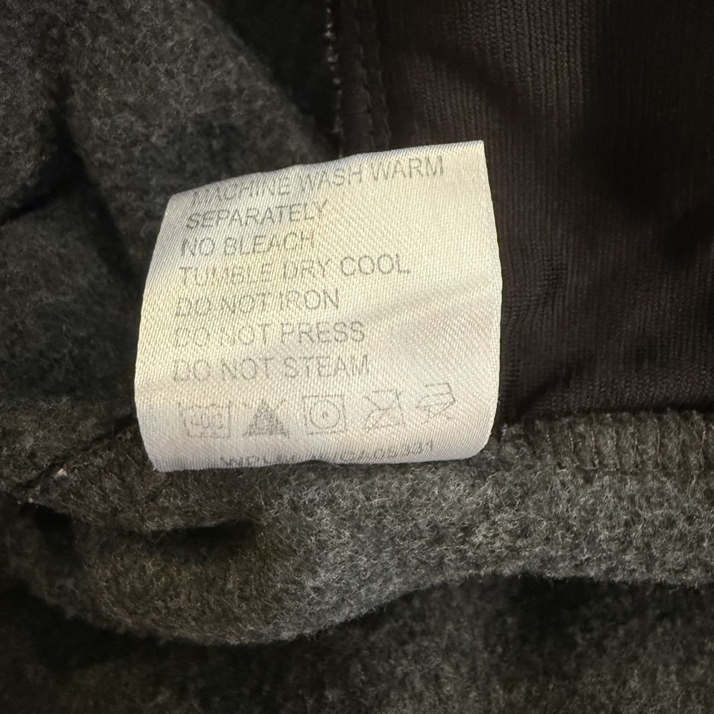 Woolrich Men's Medium Charcoal Gray Sherpa Fleece Lined Full Zip‎ Vest Size - Picture 7 of 7